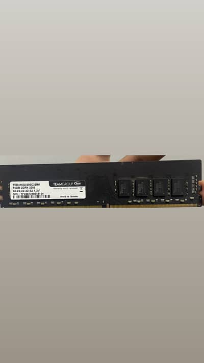 TeamGroup Elite 16GB DDR4 3200MHz Desktop RAM (Black PCB)