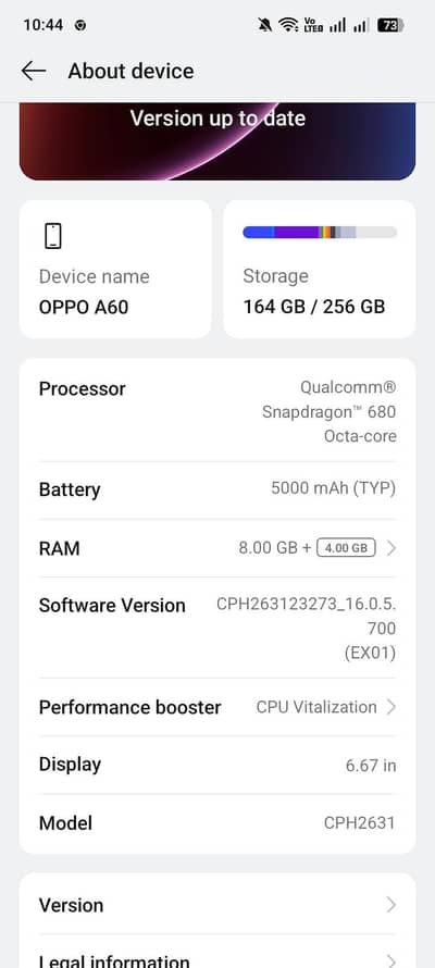 OPPO A60