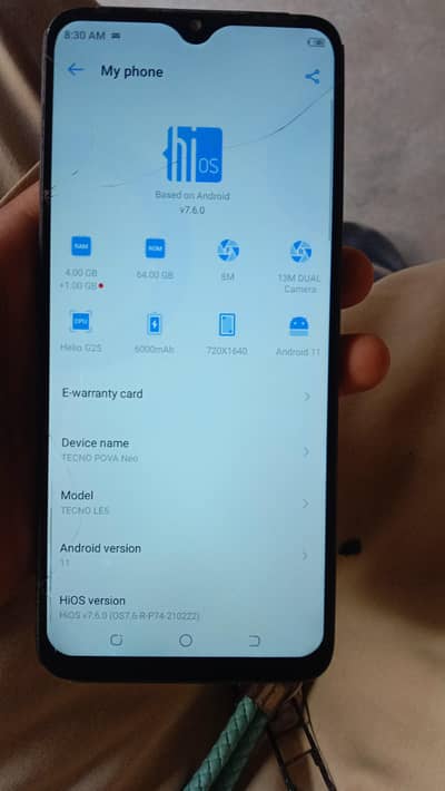 tecno poa neo