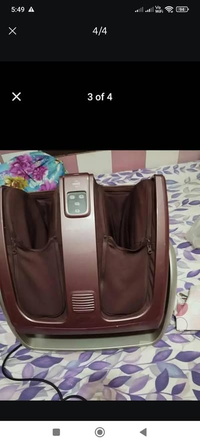 Usqueez osim warm foot massager