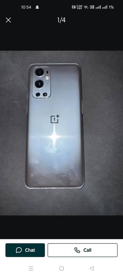 One Plus 9 pro 12plus12 raam 256 dull pta 10by10