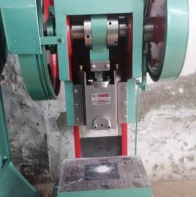 Power press worker