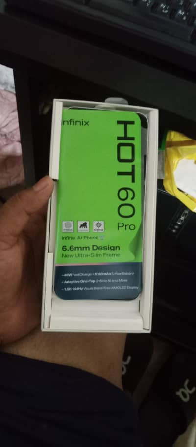 Infinix Hot 6 Pro 8\128 Just box Open No-active