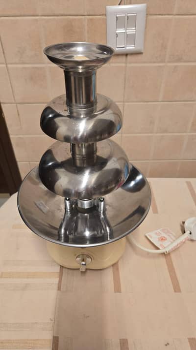 chocolate fountain.