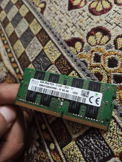 8 GB DDR 4 Ram