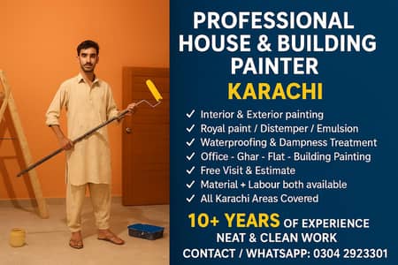 paint sevice all of karachi