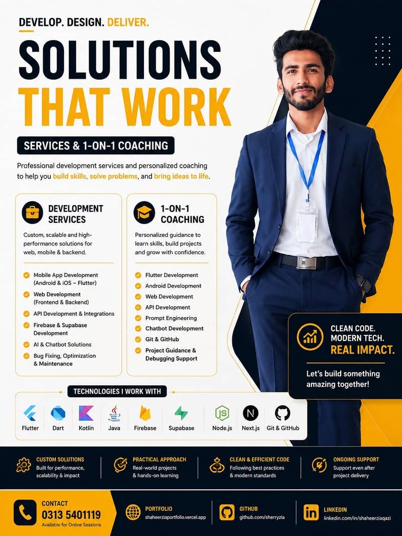 Flutter Developer | Android Developer | Web Developer | Coding Tutor 0