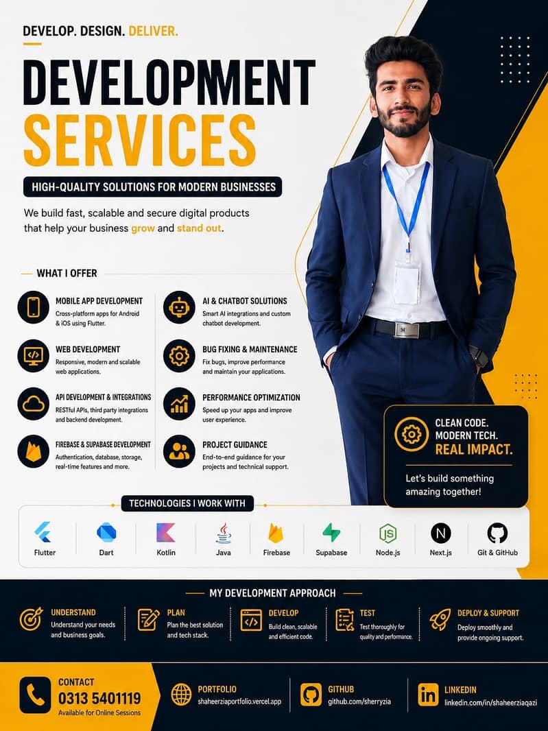 Flutter Developer | Android Developer | Web Developer | Coding Tutor 1
