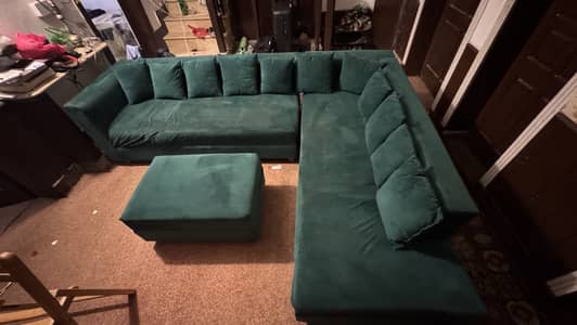 Used L shape sofa