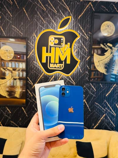iPhone 12 with Box 128GB Non PTA Not JV 88 Health Waterpack