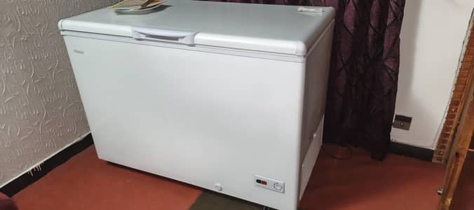 Haier deepfreezer new condition