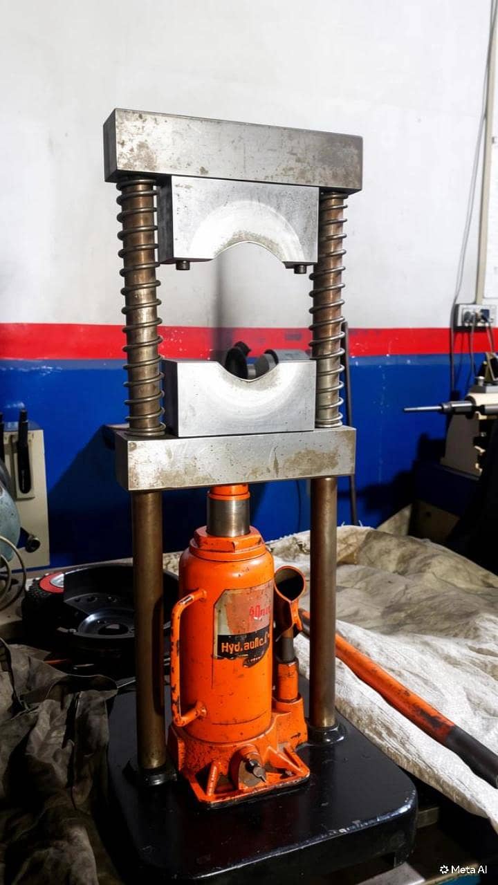 Sylender Boaring Machine setup 15
