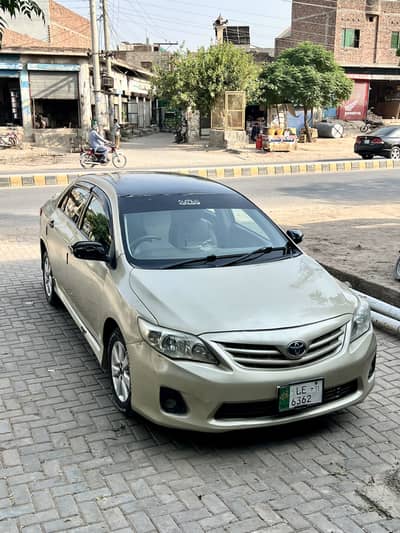 Toyota Corolla GLI 2011 lahore register