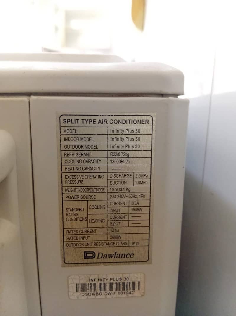 Dawlance Infinity plus 30 2