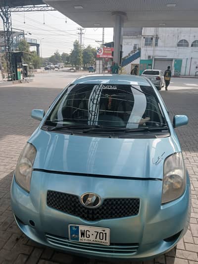 Toyota Vitz Model  2007 and Register 2012