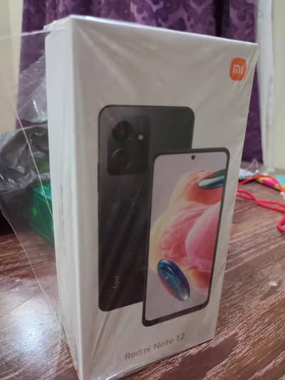 Xiaomi Redmi Note 12 Brand New urgent sale