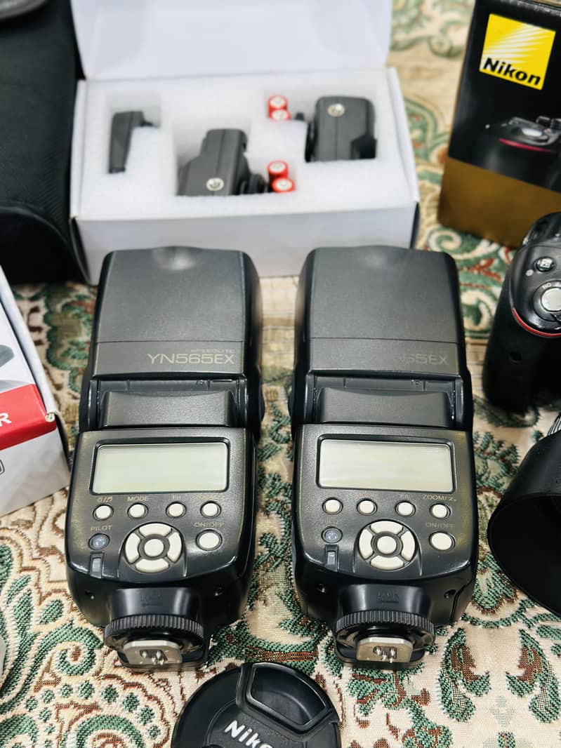 Nikon with Studio Lights Setup 2