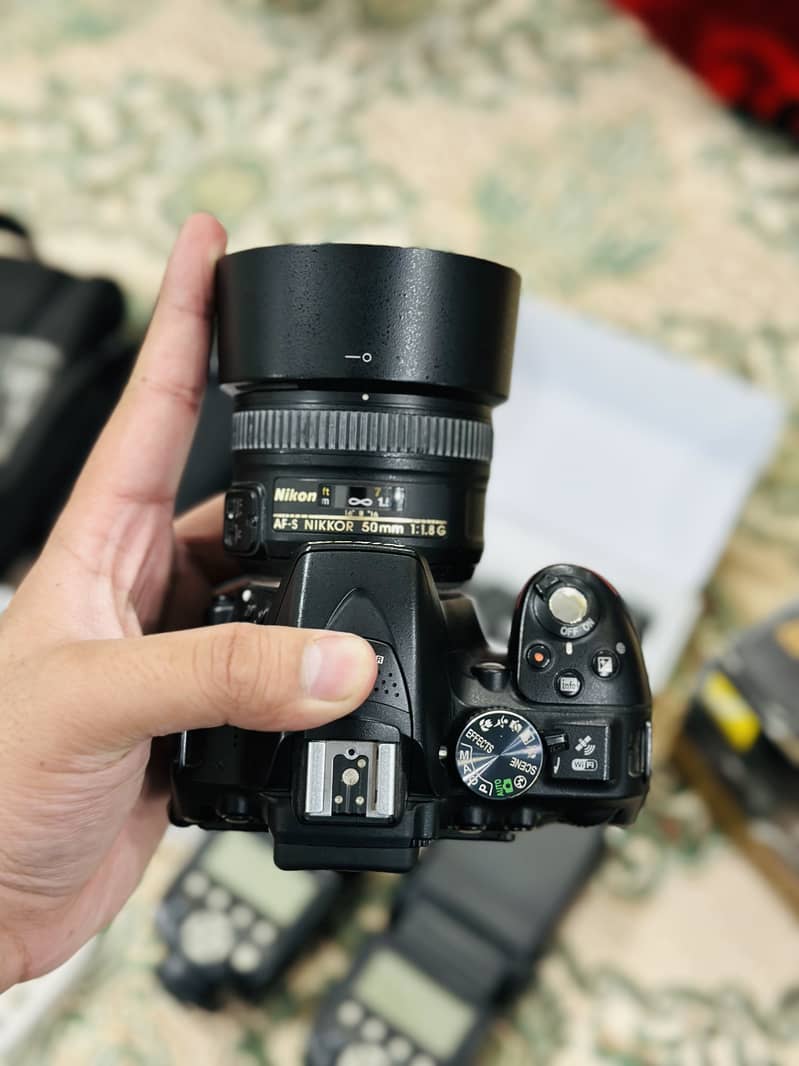 Nikon with Studio Lights Setup 14