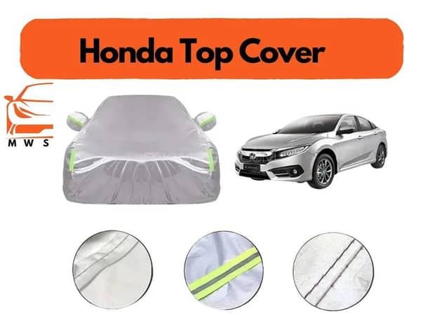 Honda City Parachute Car Top Cover | Waterproof Dustproof UV Protection | All Weather Cover
