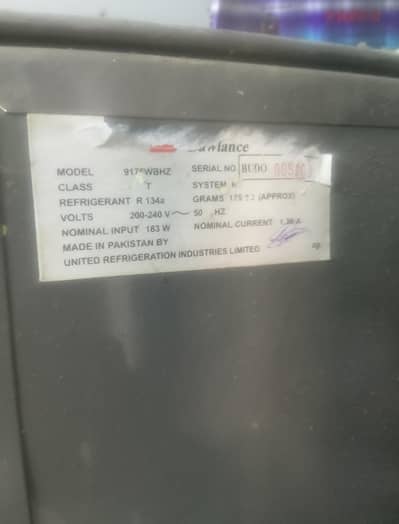 need to sale refrigerator Dawlance