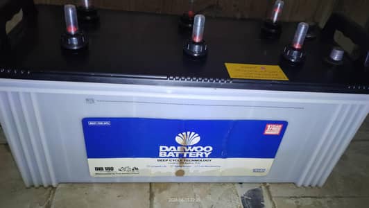 Daewoo dib-180 deep cycle battery