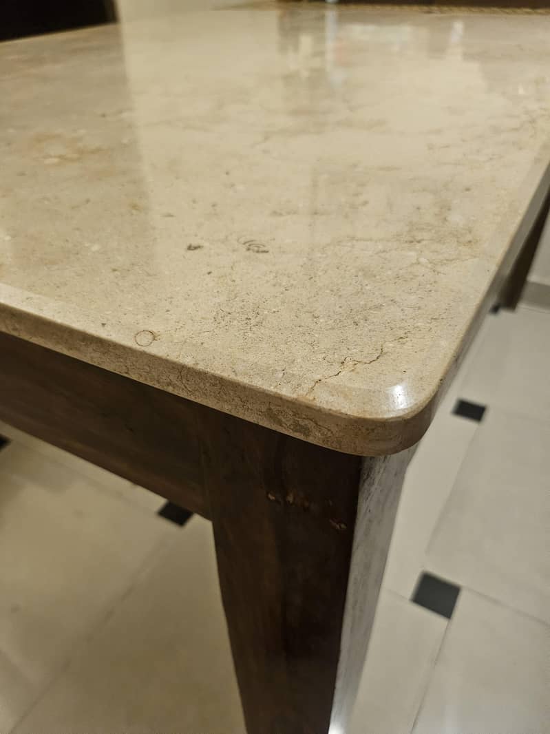 marble top dining table 1