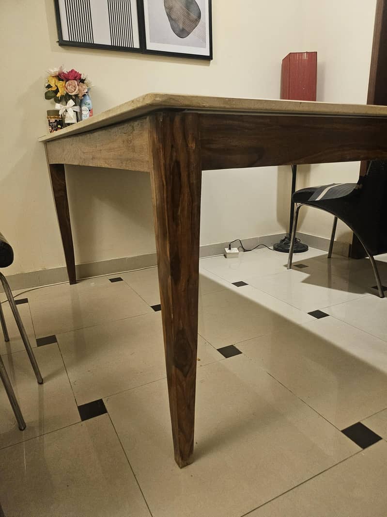 marble top dining table 2