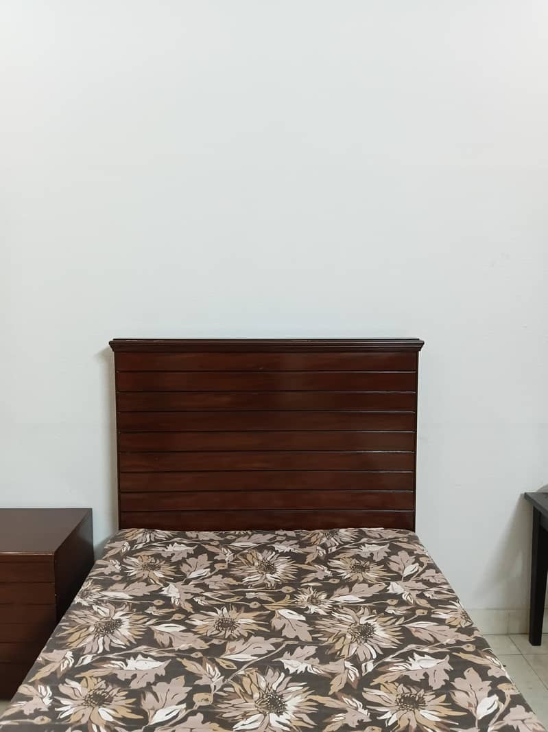 single bed with side table 2