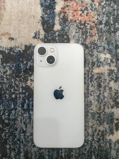 IPhone 13 128GB White PTA Aplroved 97% Battery health (Screen line)