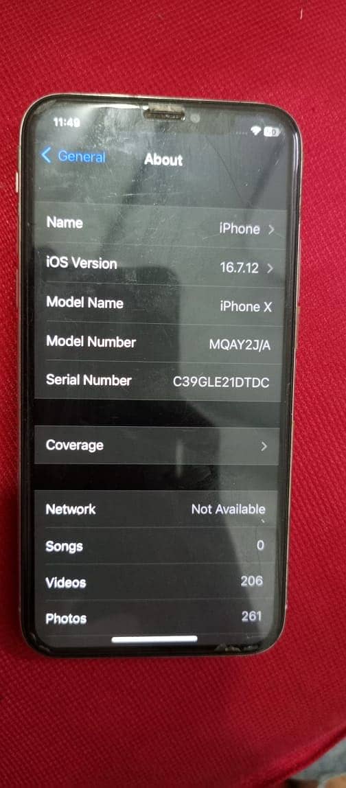 Apple iPhone X 5