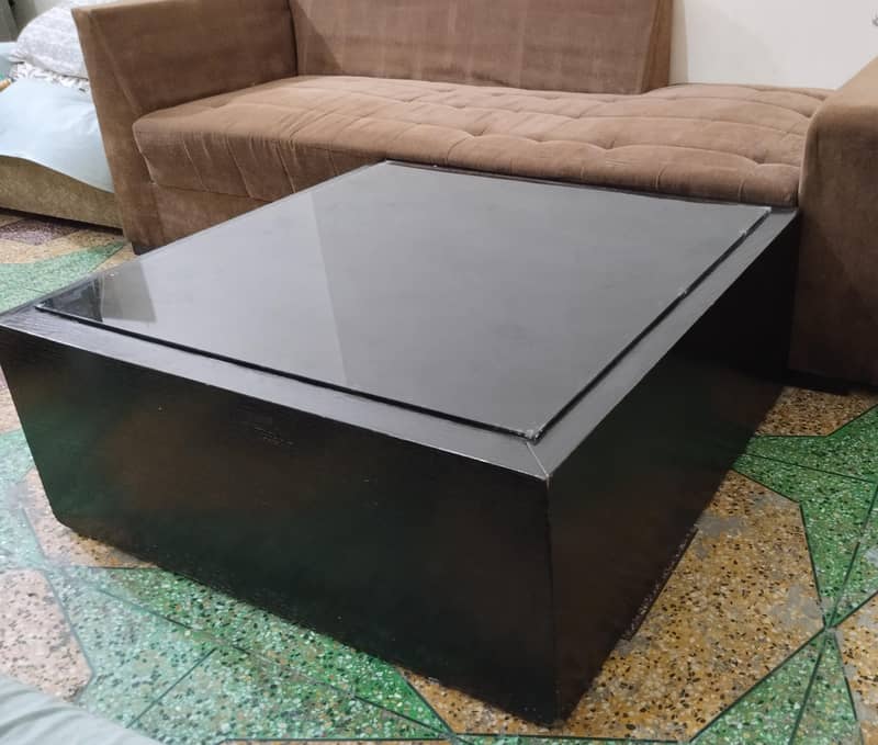 L SHAPED SOFA & Table 3