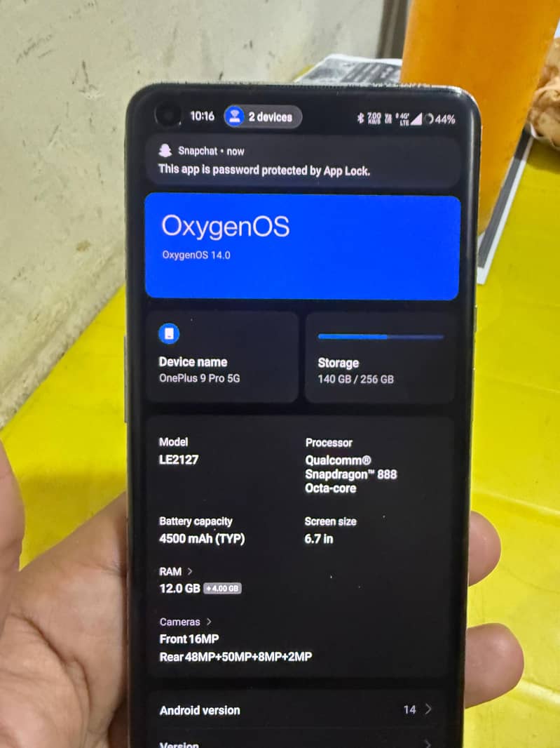 One Plus 9 Pro 5