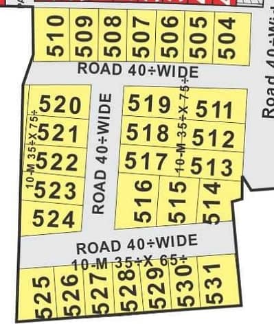 10 Marla Plot For Sale In Sunflower Block Bahria Nasheman Lahore