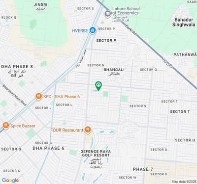 Phase 7 T Block Corner one kanal plot for sale