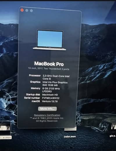 Macbook Pro 2017