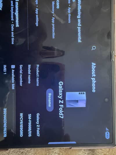 Samsung Fold 7 512 GB Non PTA