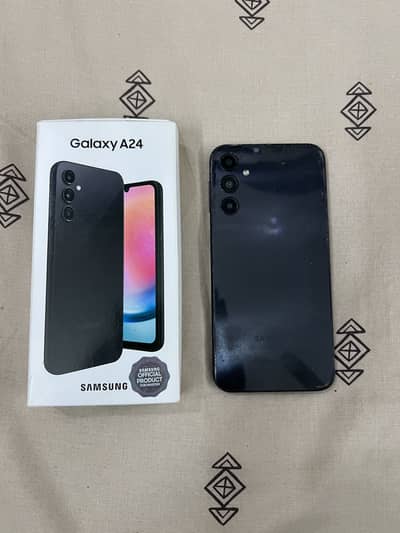 Samsung Mobile A24 pta approved 8/128 with box
