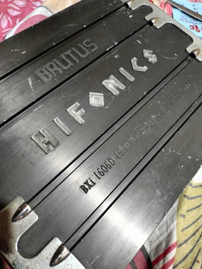 Hifonics BXI 1606D Mono Car Amplifier – Made in USA | 1600W RMS