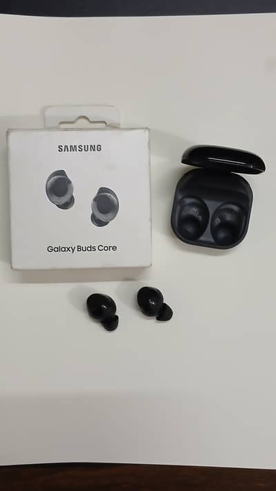 Samsung Galaxy Buds Core True Wireless Earbuds – Black