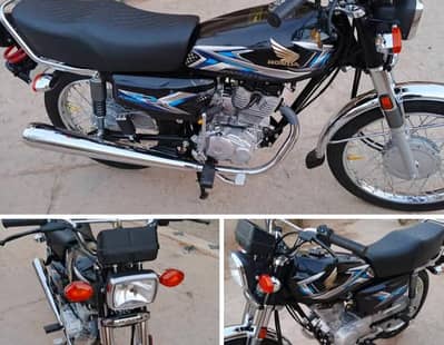 Honda cg125 fury first owner total genuine Lahore number