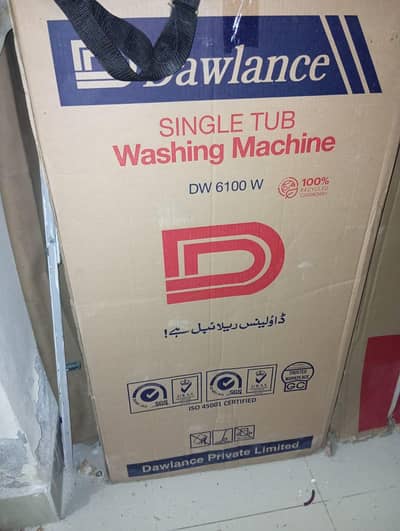 Dawlance washing machine and dryer pin pack new . never use