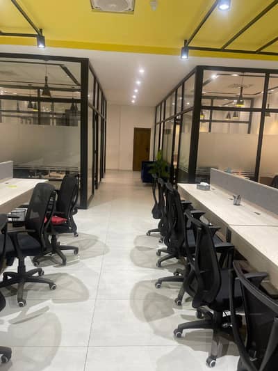 5000 Sqft Brand New Corporate Office | 120+ Workstations | Johar Town Lahore | Near Emporium Mall
