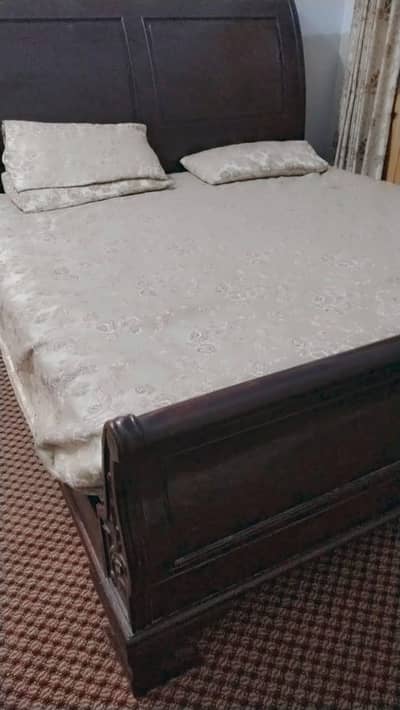 King Size Bed Set with Mattress