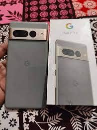 google pixel 7 pro mobile phone complete box