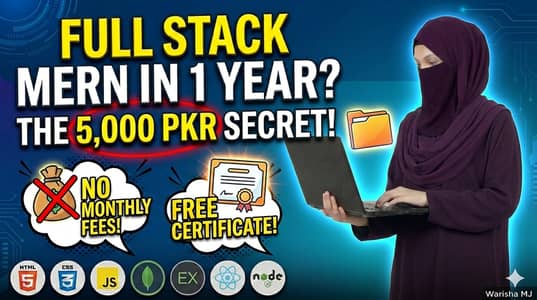 1-Year Online MERN Stack Coding Course Only 5000 Single Fee