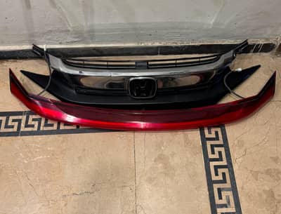 Civic 2016-front grill and trunk light