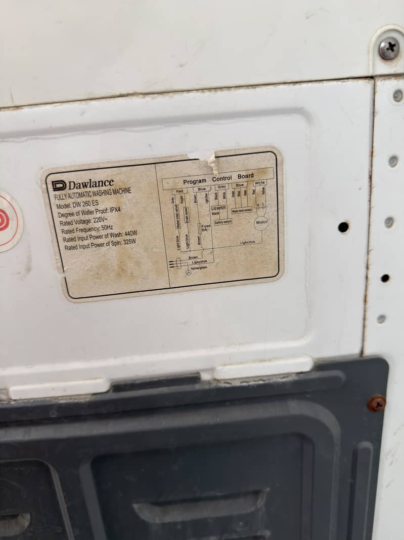 Dawlance Automatic Washing Machine 9