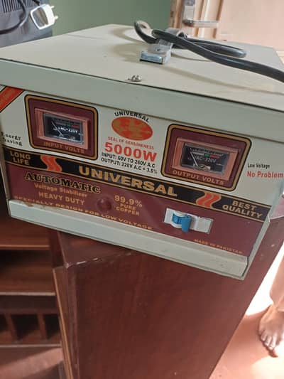 Universal 5000W Delay Voltage Stabilizer – Heavy Duty