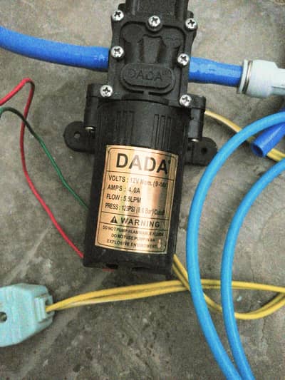 mist nozzle with moter