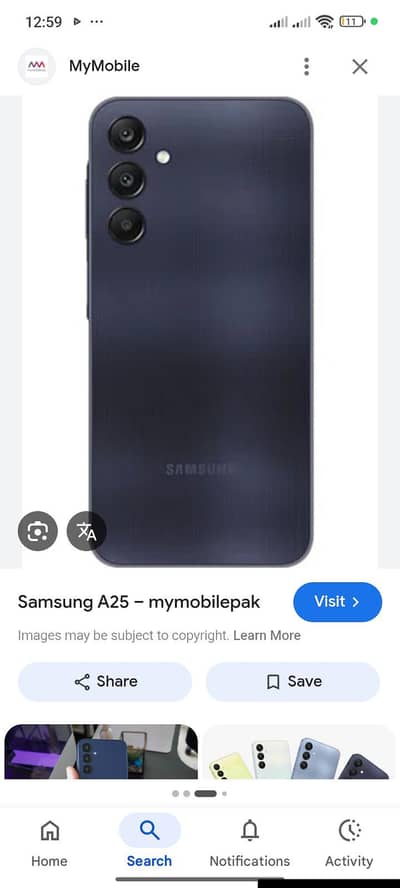 Samsung Mobile A25 5G